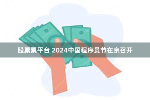 股票票平台 2024中国程序员节在京召开
