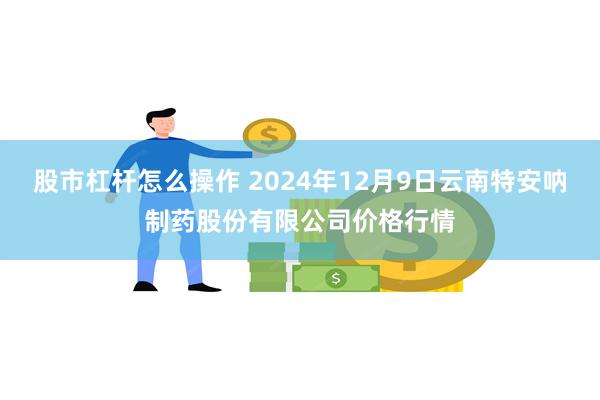 股市杠杆怎么操作 2024年12月9日云南特安呐制药股份有限公司价格行情